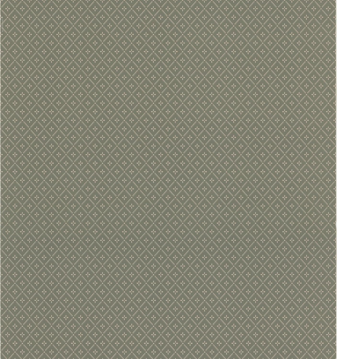 Brewster Home Fashions 976-32057 Mirage Classics Small Formal Trellis Wallpaper, 20.5-Inch by 396-Inch, Green