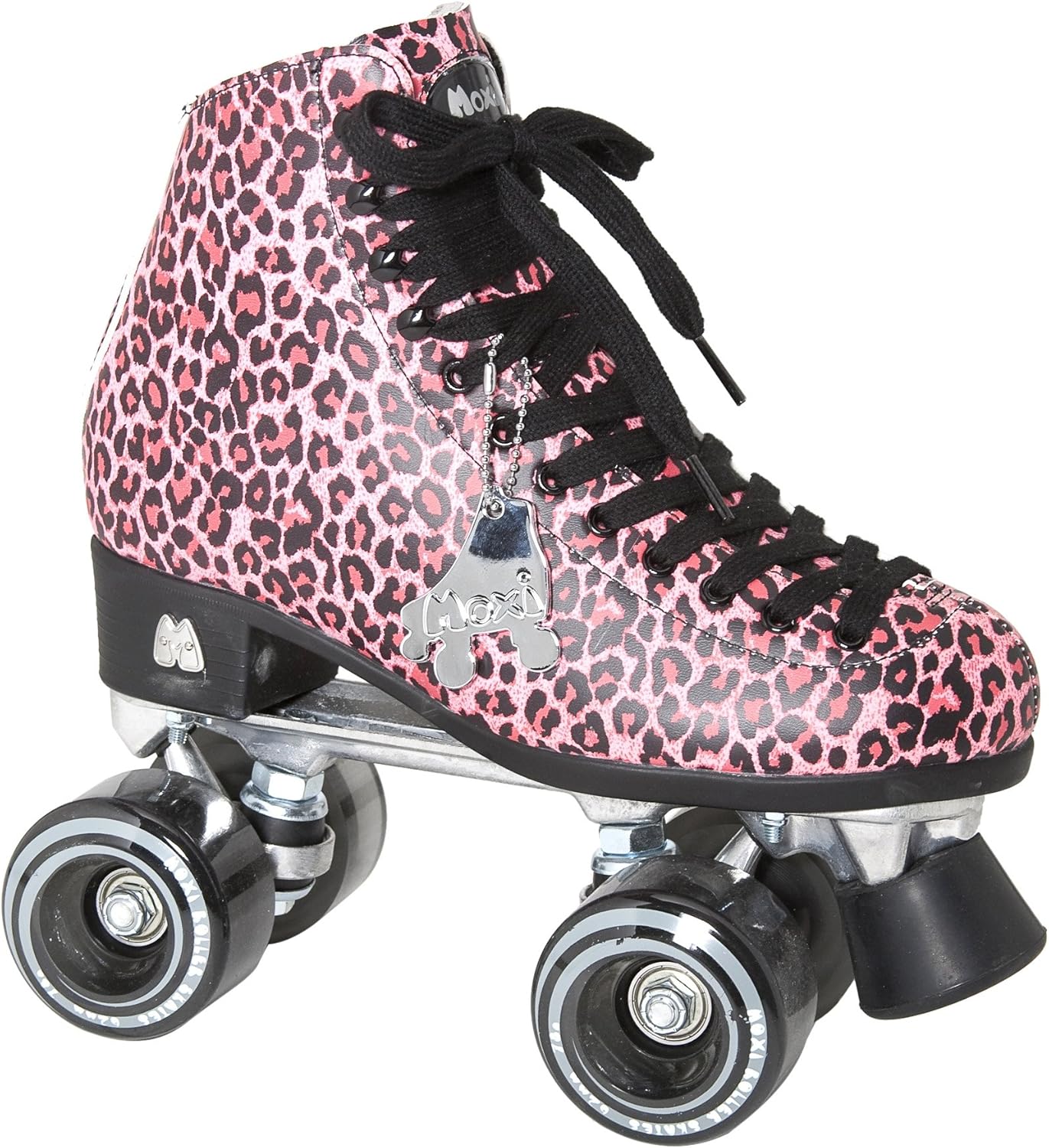 Moxi Roller Skates Ivy Roller Skates,Pink Cheetah,10