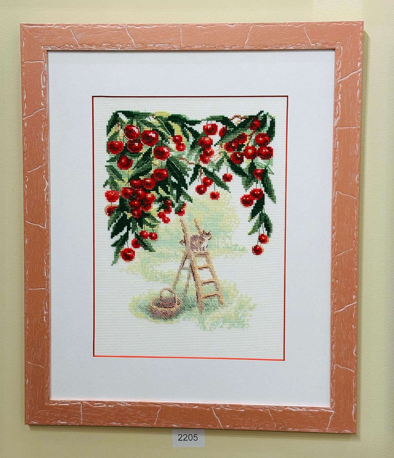 RIOLIS Counted Cross Stitch kit 2205 Cherry Garden