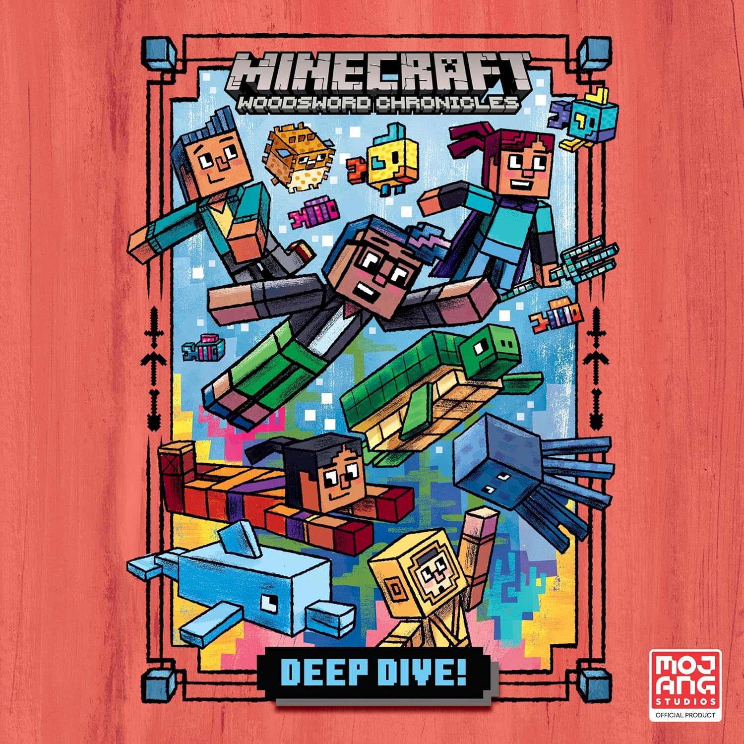 Amazon.com: Deep Dive! (Minecraft Woodsword Chronicles #3) (Audible ...