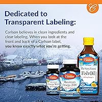 Vista 7 de Carlson - Aceite de Pescado Q, 1200 mg Omega-3s 200 mg CoQ10, Función, Producción de Energía y Soporte Circulatorio, 120 Cápsulas Blandas