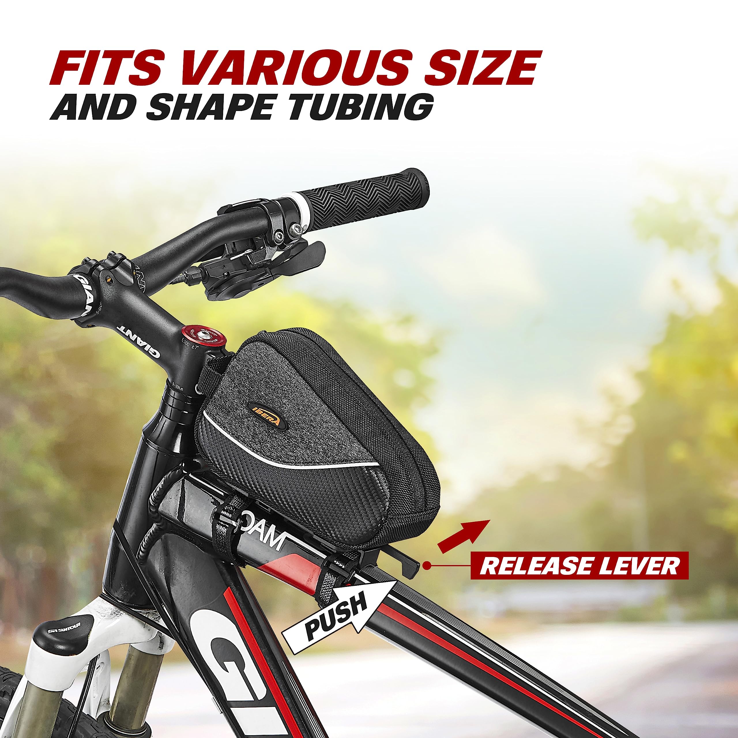 Ibera Top Tube Bag - Convenient And Secure Storage For Essentials