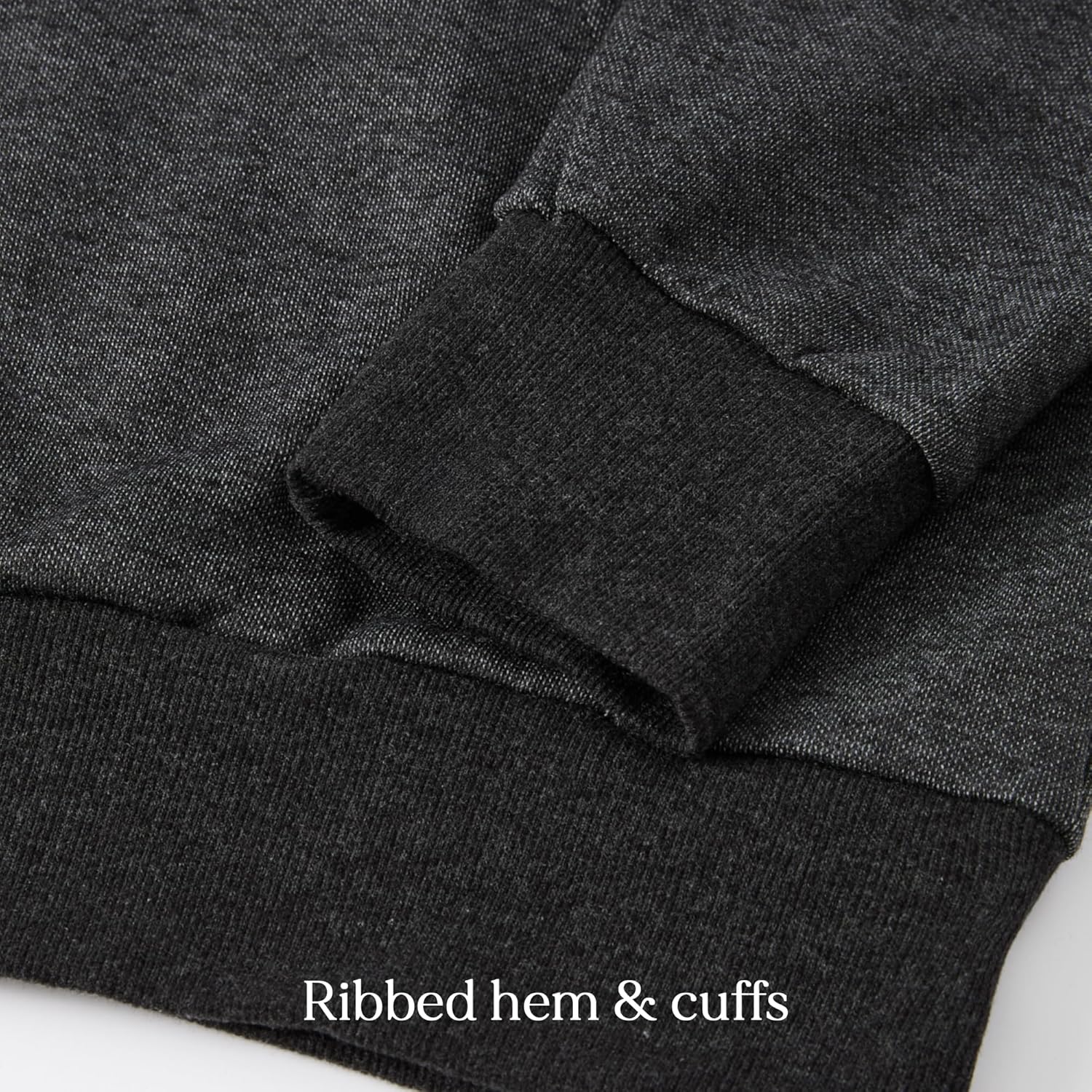 Ohoo Mens Slim Fit Double Slide Zipper Zip Up Hooded Sweatshirt Lightweight Long Sleeve Hoodie Jacket with Kanga Pocket - Image 7