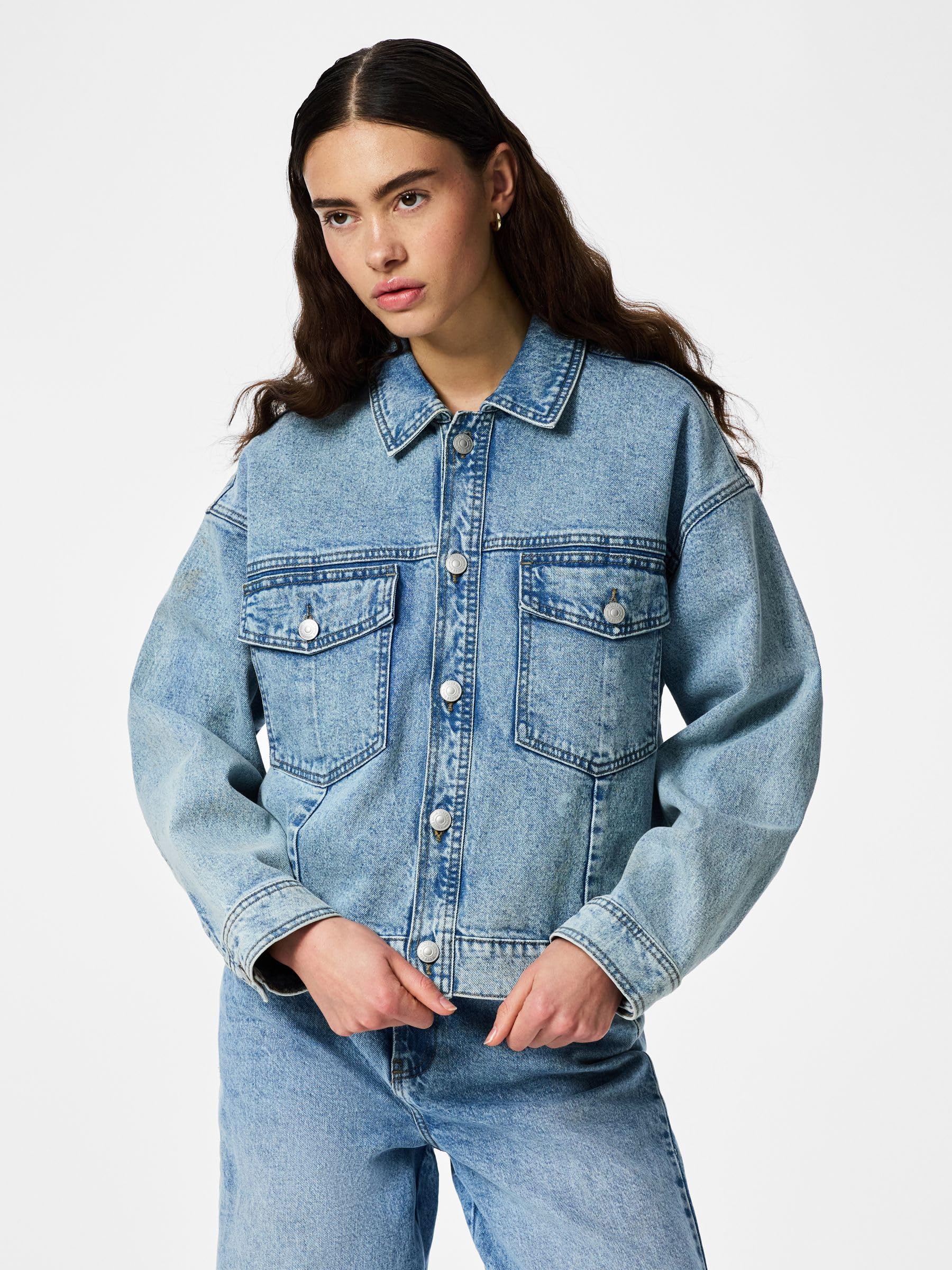 PIECES Female Jeansjacke PCELMA
