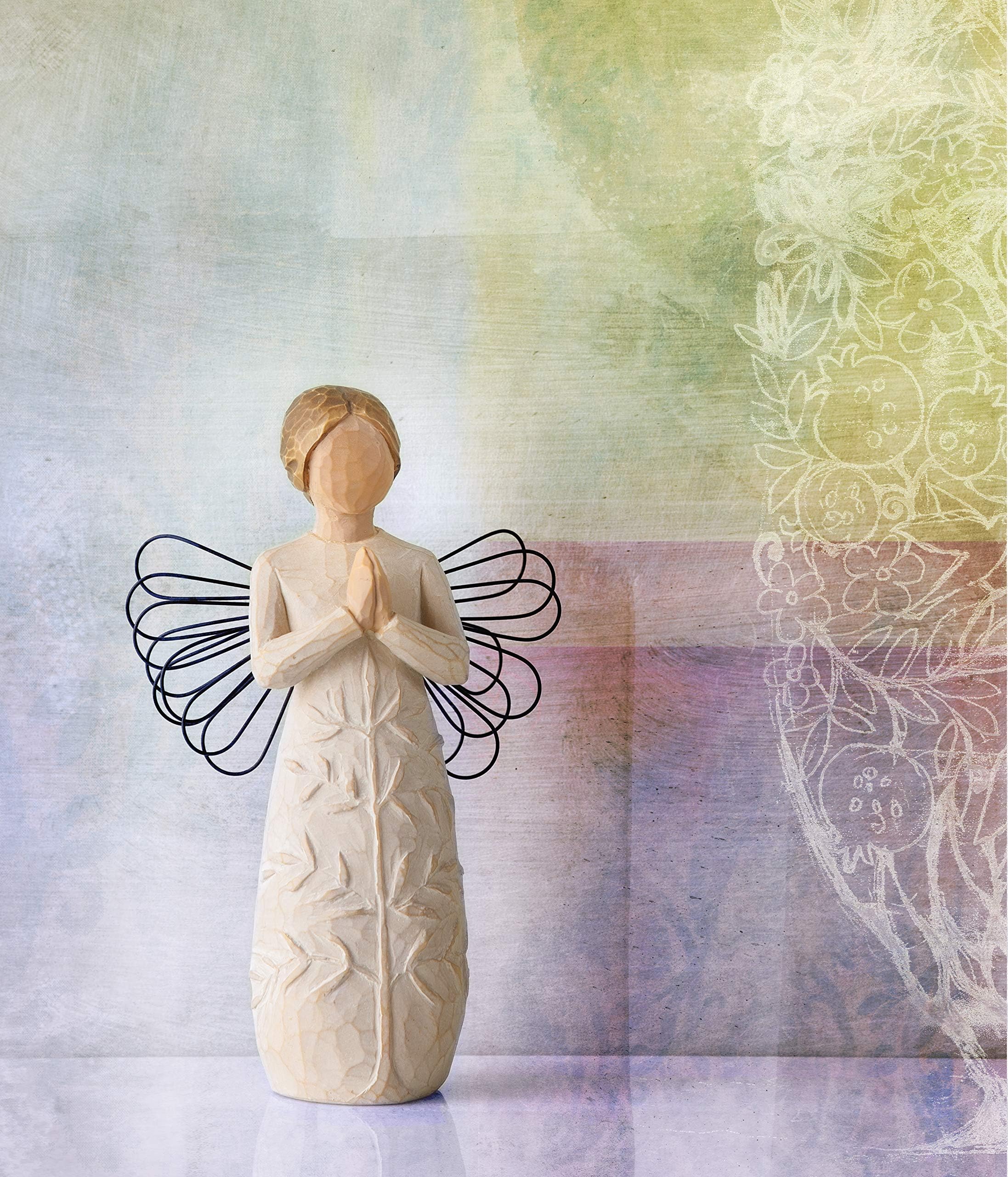 Willow Tree 26170 Figurka modlitewna drzewo A, naturalna, 14 cm