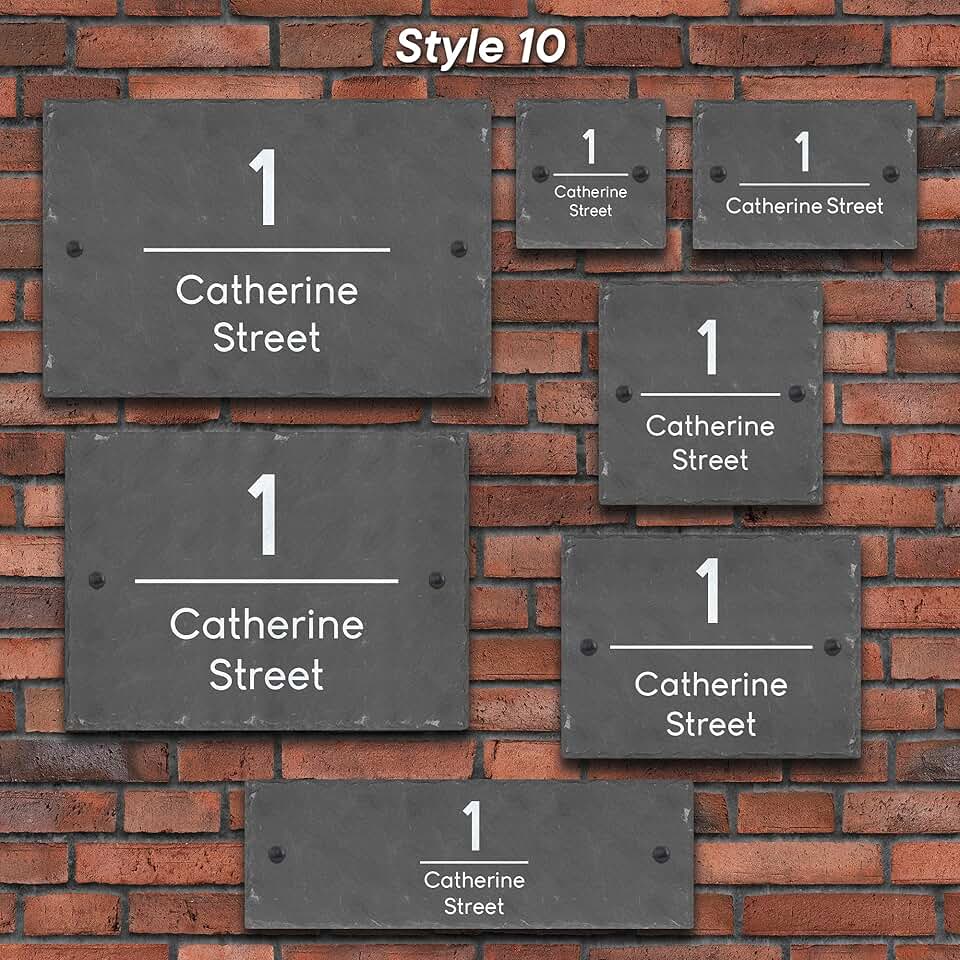 Amazon.co.uk House Name Plate