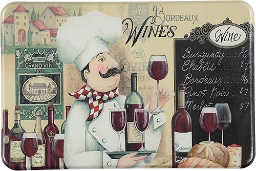 Miniatura 18 de J&V TEXTILES - Alfombra antifatiga y antideslizante impermeable de confort para cocina, piso del hogar, lavandería y oficina (gris, 20" x 36")