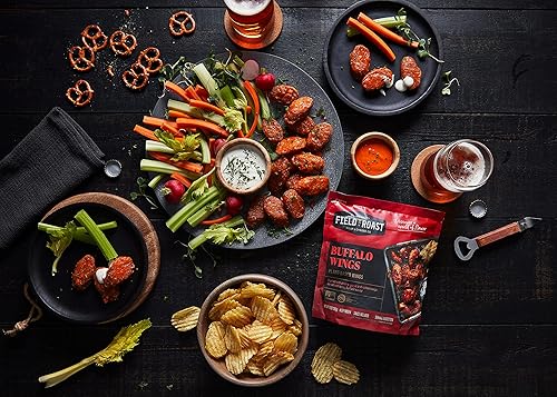 Miniatura 4 de Field Roast, Fruffalo vegano, alas estilo búfalo, 10 oz (congelado)