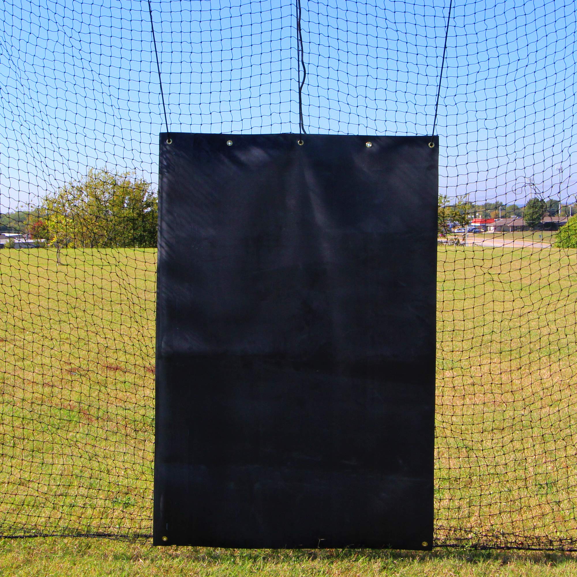 Plyo Wall 4x6 FT Baseball Backstop Padding Mat – Vinyl Batting Cage ...
