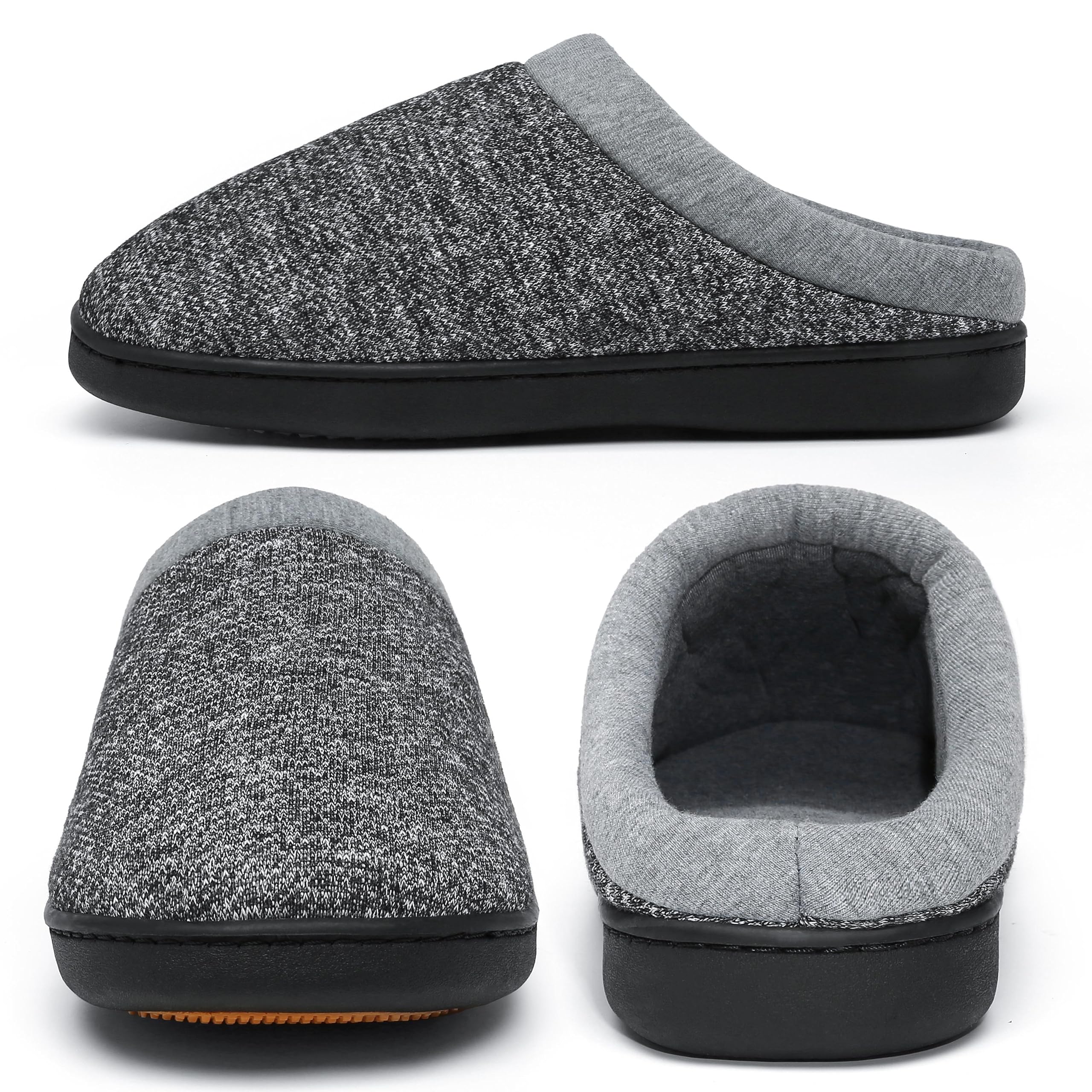 Mishansha Pantofole in Memory Foam per Uomo Donna Antiscivolo Ciabatte Invernali