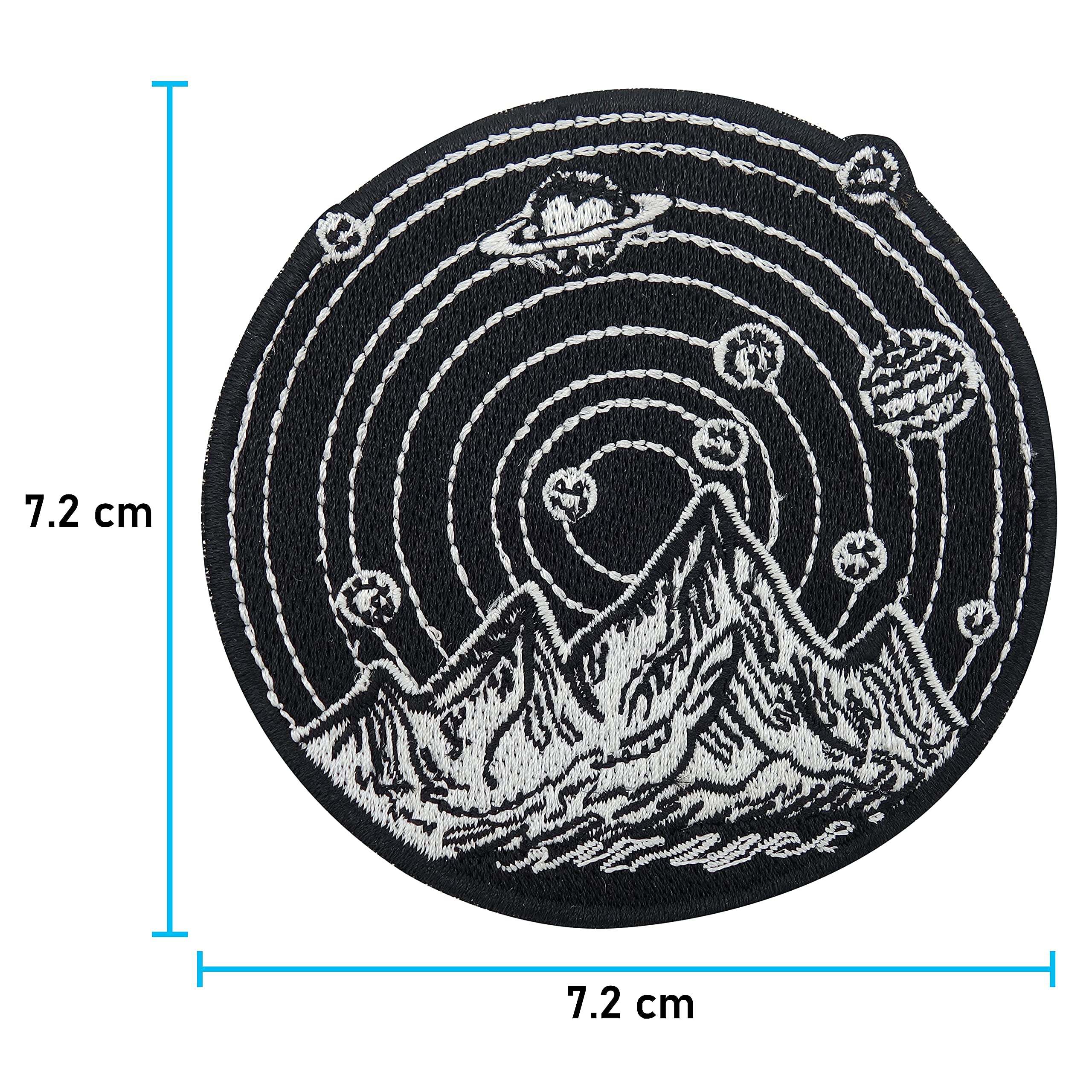 Toppa Termoadesiva “Outdoor Vibes” - Applica Con Ferro Da Stiro Per Zaini E Giacca - Foto 2