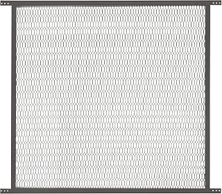 Bronze 30-inch Guardian steel pet grille