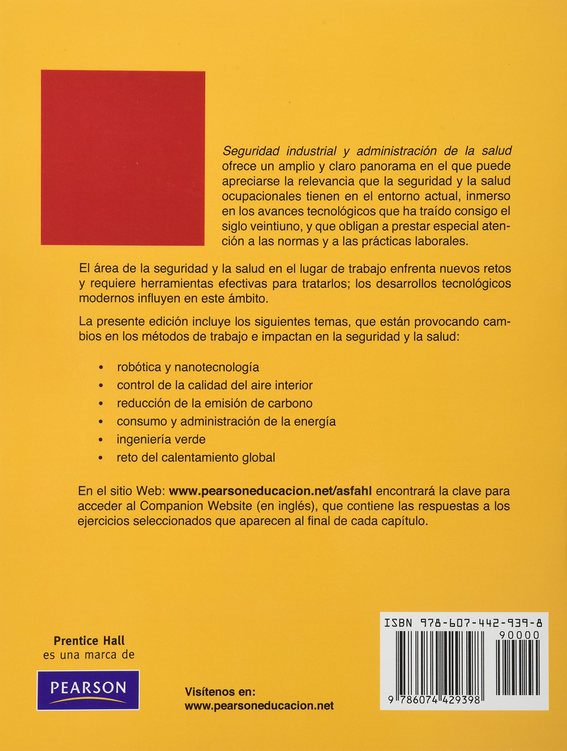 Seguridad industrial y administración de la salud