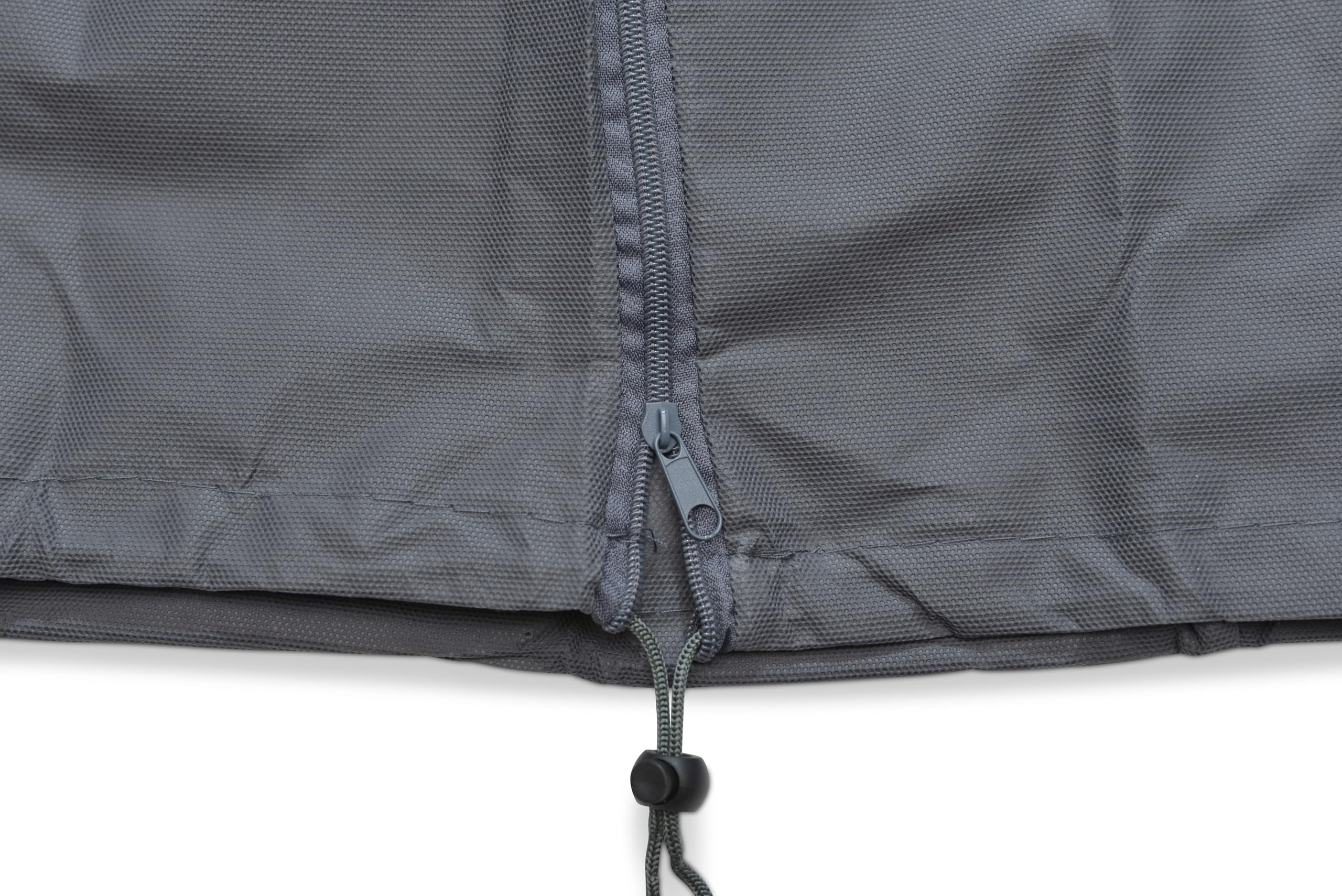 300 x 360 cm Premium XXL Winterschutz für Pflanzen, grau, draußen, Reißverschluss, Zugband | 300 x 360 cm | 1354300360