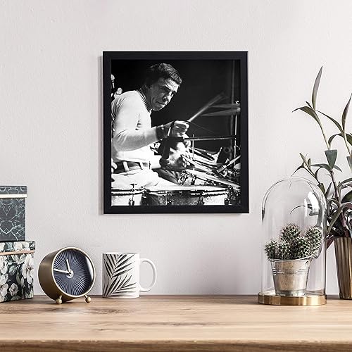 Miniatura 2 de Buddy Rich tocando la batería Foto Print (8 x 10)