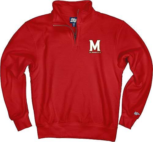 Miniatura 189 de Blue 84 Sudadera con cremallera de un cuarto para hombre de la NCAA Gris