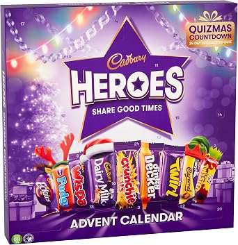 Cadbury Heroes Christmas Chocolate Advent Calendar 230g