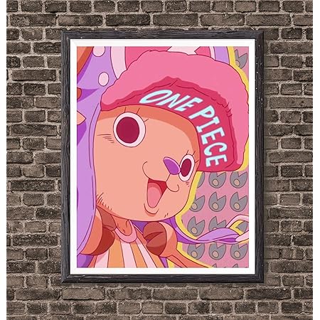 Amazon Com Tony Tony Chopper Reindeer Japanese Anime Canvas Art Print 8 X 10 Inches No Frame Furniture Decor