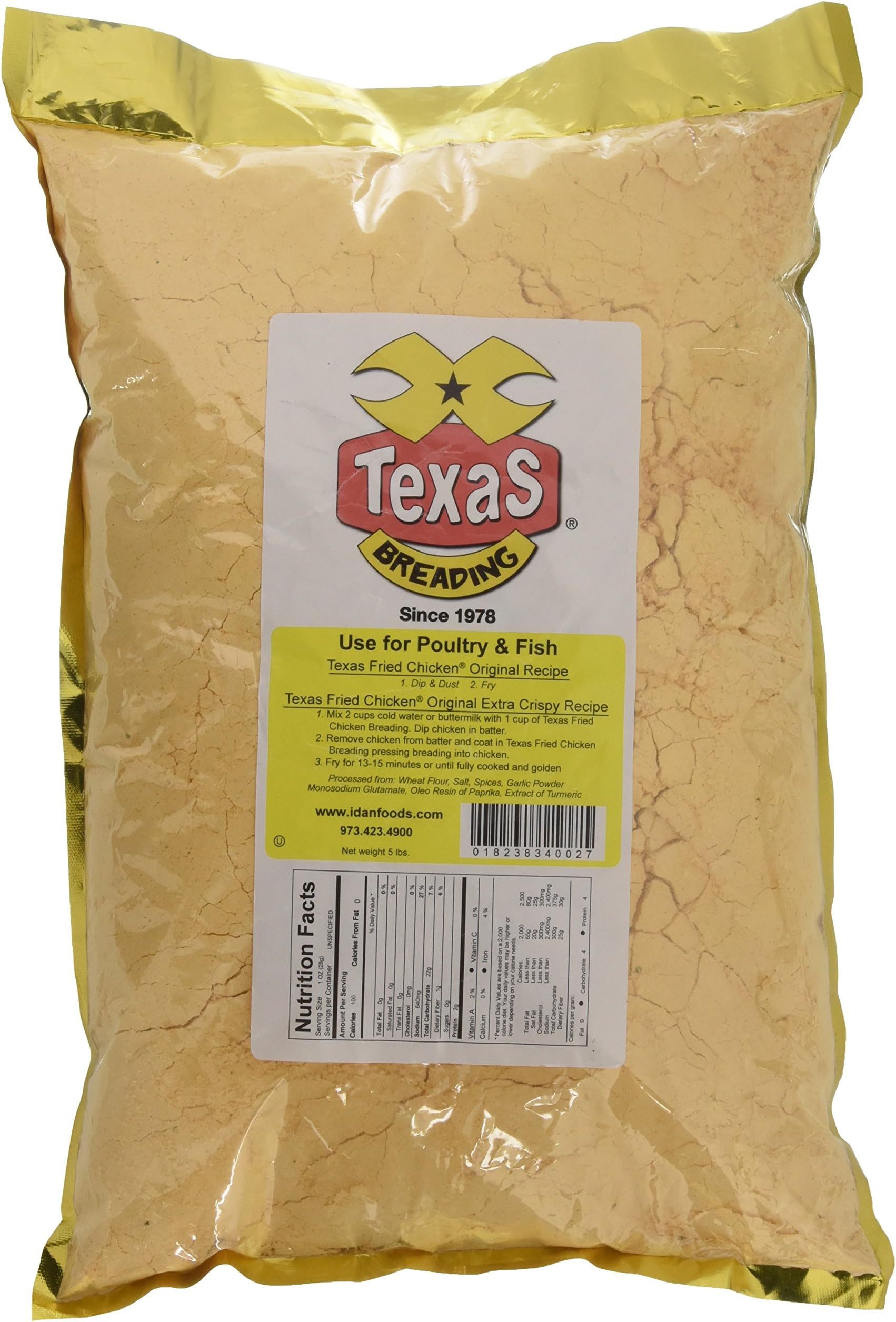 Texas Fried Chicken Breading, 5 lbs.