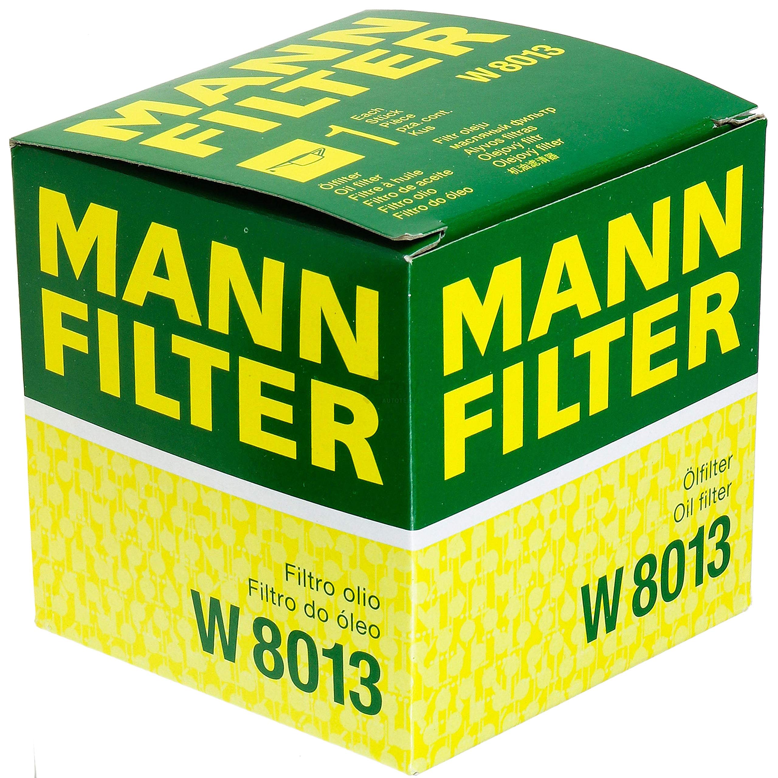 Mannol Elite 5W-40 API SN/CF MANN-FILTER - Filtro de aceite para motor (6 L)
