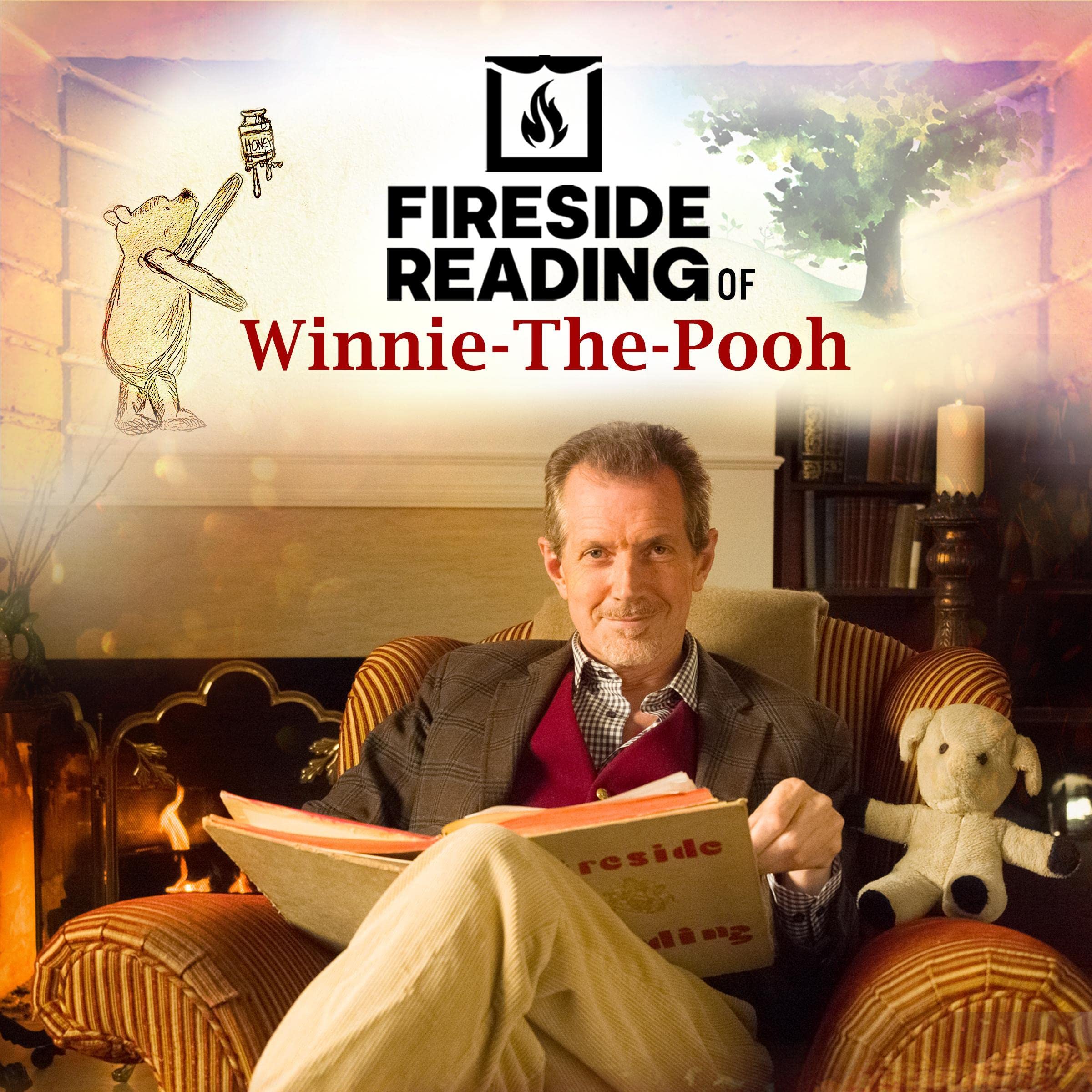 Cover art for Fireside Reading of Winnie-the-Pooh