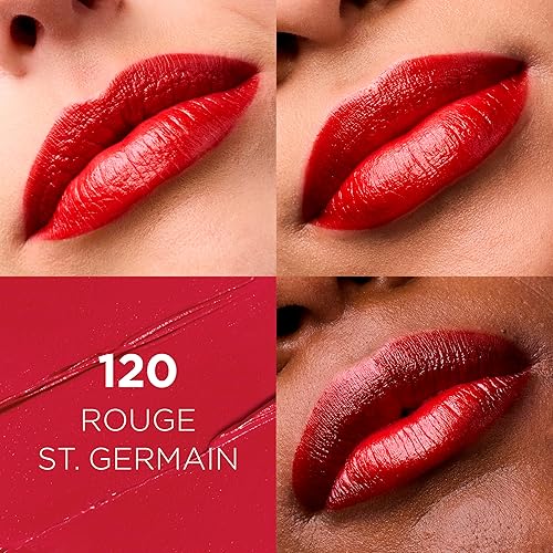 Vista 131 de L'Oreal Paris Colour Riche - Lápiz labial satinado para labios hidratados, maquillaje de labios con aceite de argán y vitamina E, vale la pena, 0.13