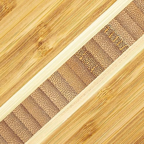 Vista 23 de Totally Bamboo Aruba Tabla de servir y cortar de bambú, 12-1/2" x 8