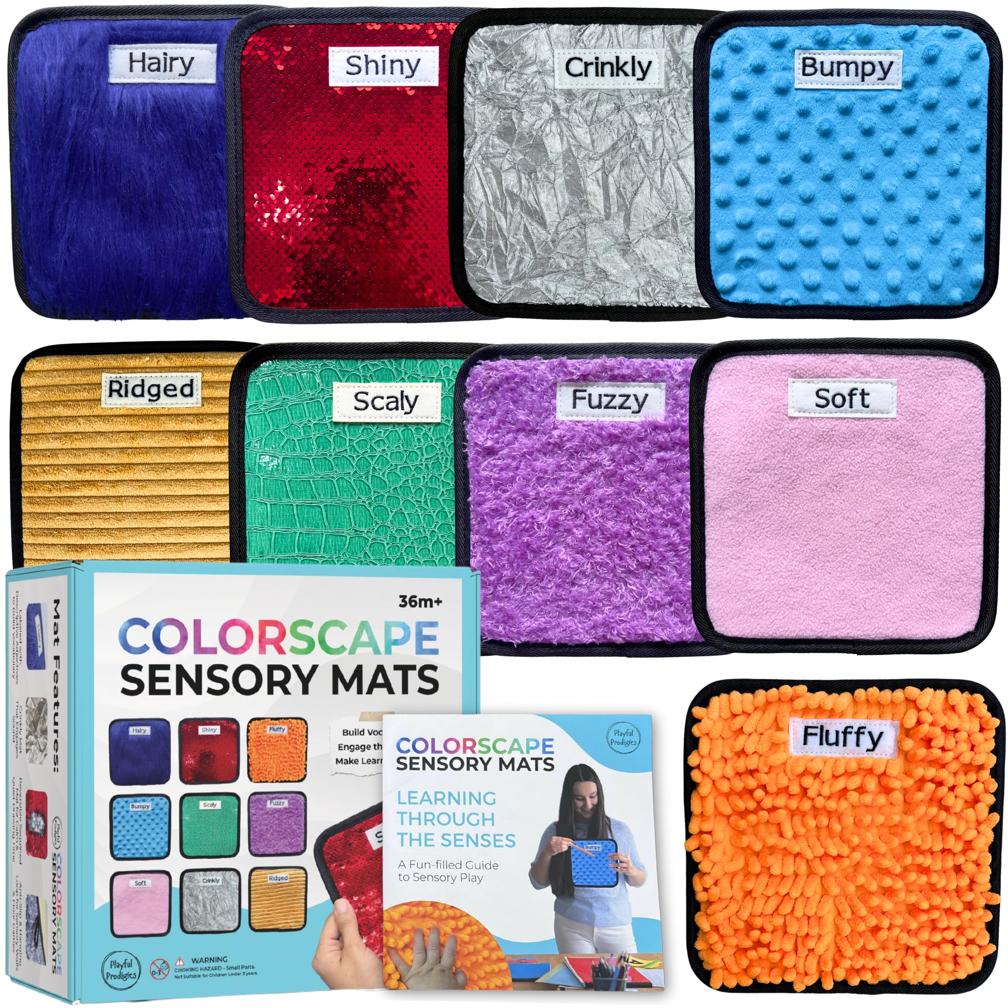 Buy 9 Labeled Sensory Mats w/Lesson Plans Autism Sensory Products