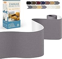 Vista 86 de KING MOUNTAIN Parche de reparación de lona de 9 x 11 pulgadas, 2 piezas, parche de tela impermeable autoadhesivo para sofás, tiendas de campaña