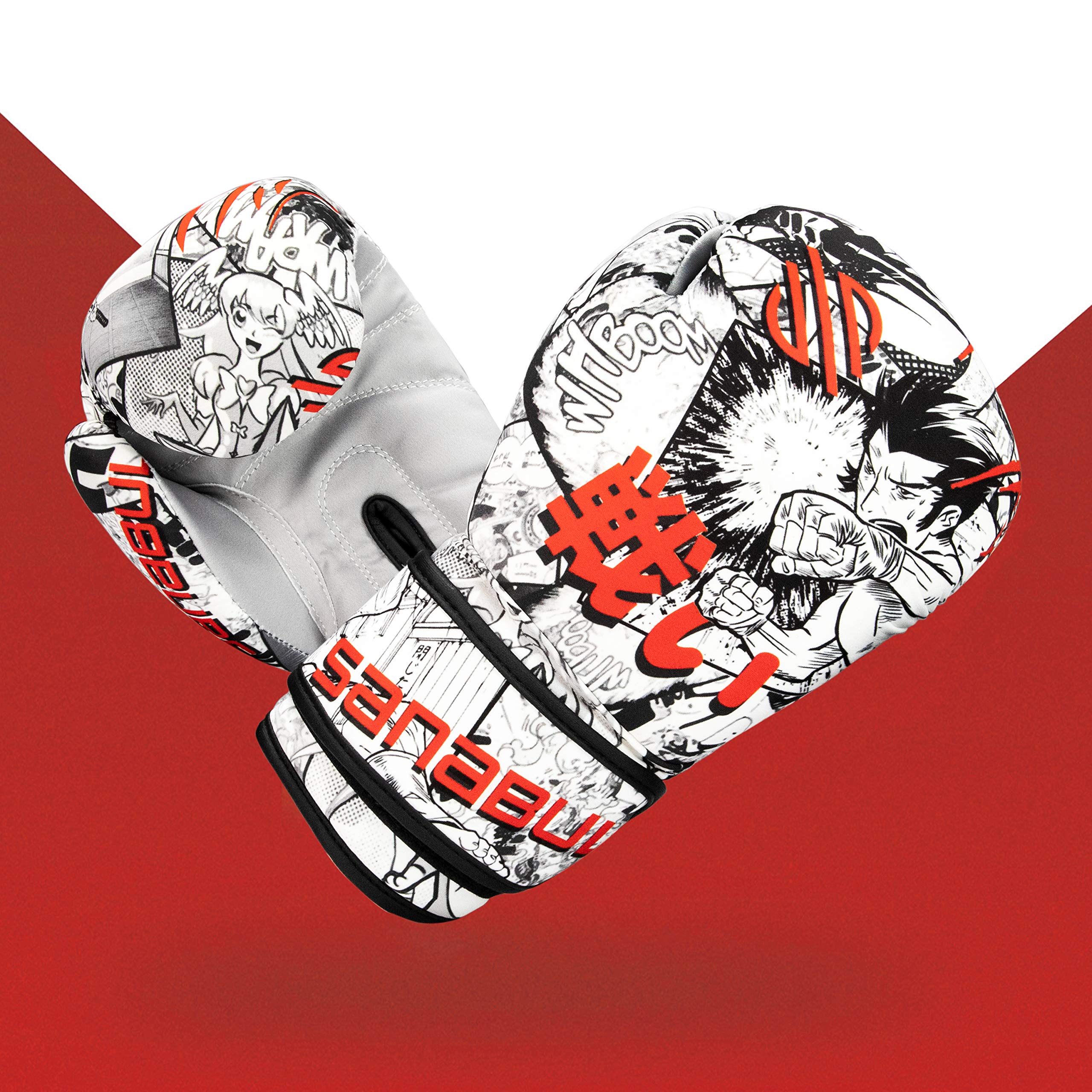Sanabul Sticker Bomb Gants de boxe pour enfants et jeunes