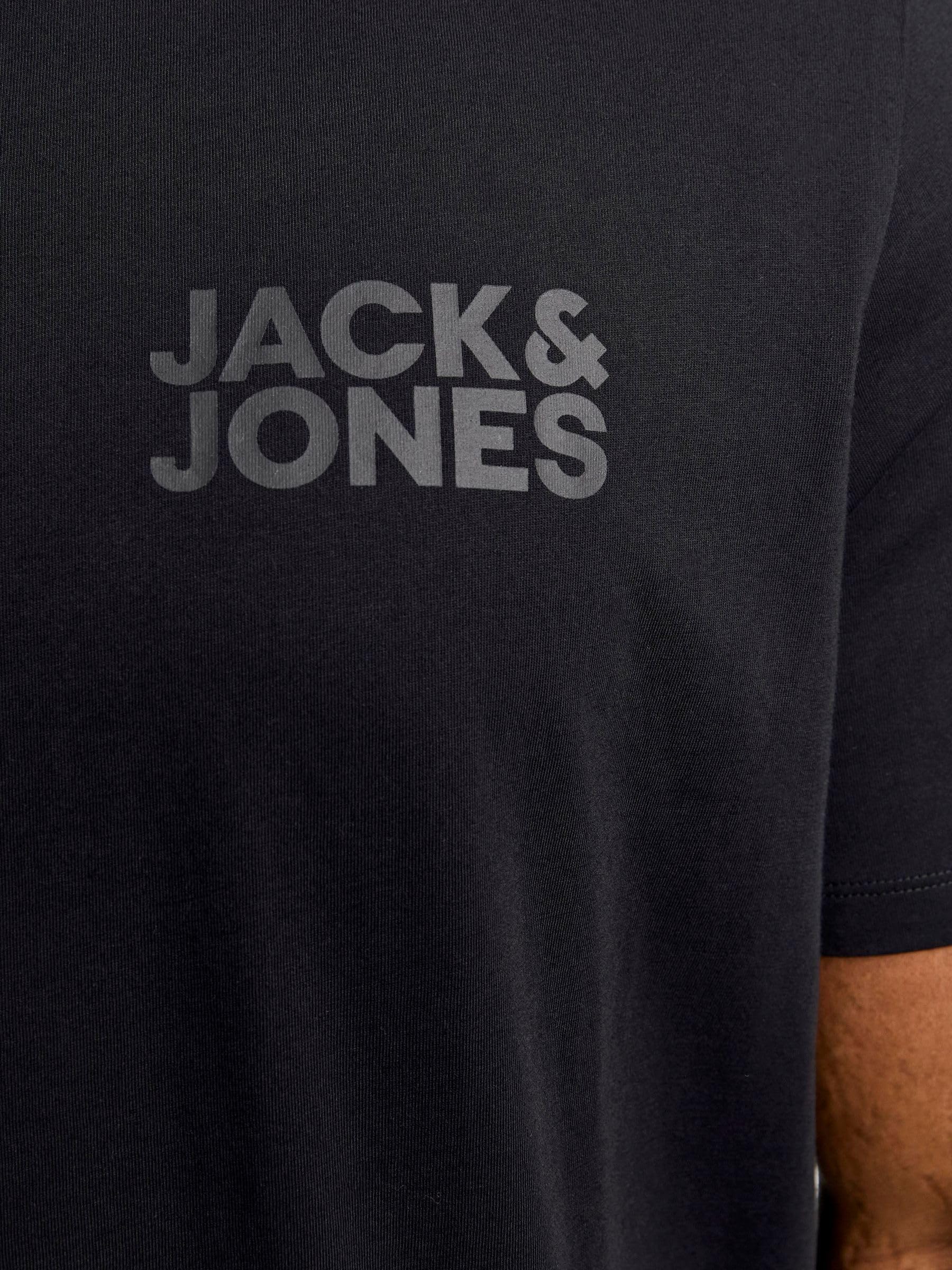 JACK & JONES Jjecorp Logo tee Play SS O-n Noos Pls Camiseta Hombre Pack de 1