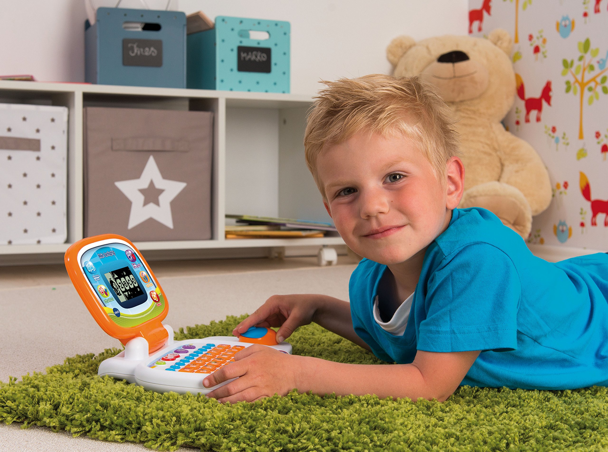 VTech - Peque ordenador educativo, multicolor, versión alemana (80-155404)