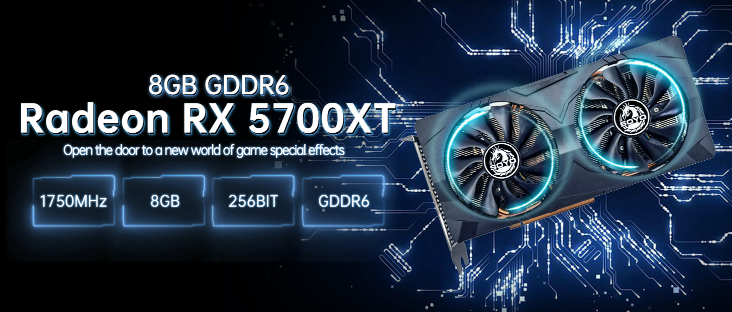 Amazon.com: SOYO AMD Radeon RX5700XT Graphics Card, 8GB GDDR6 256