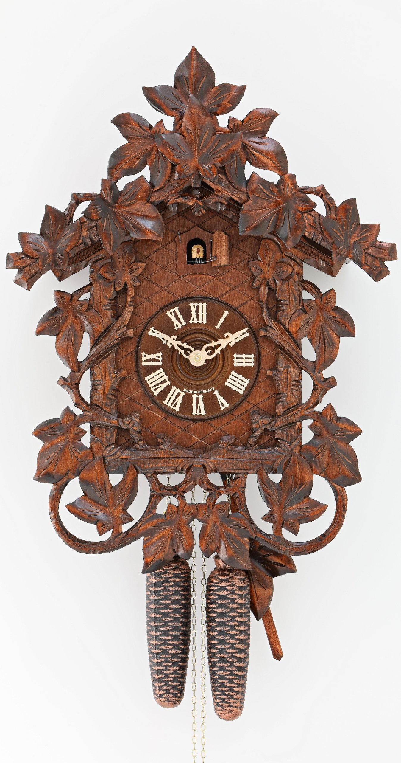 Kammerer Uhren Hekas Cuckoo Clock 17 Leaves