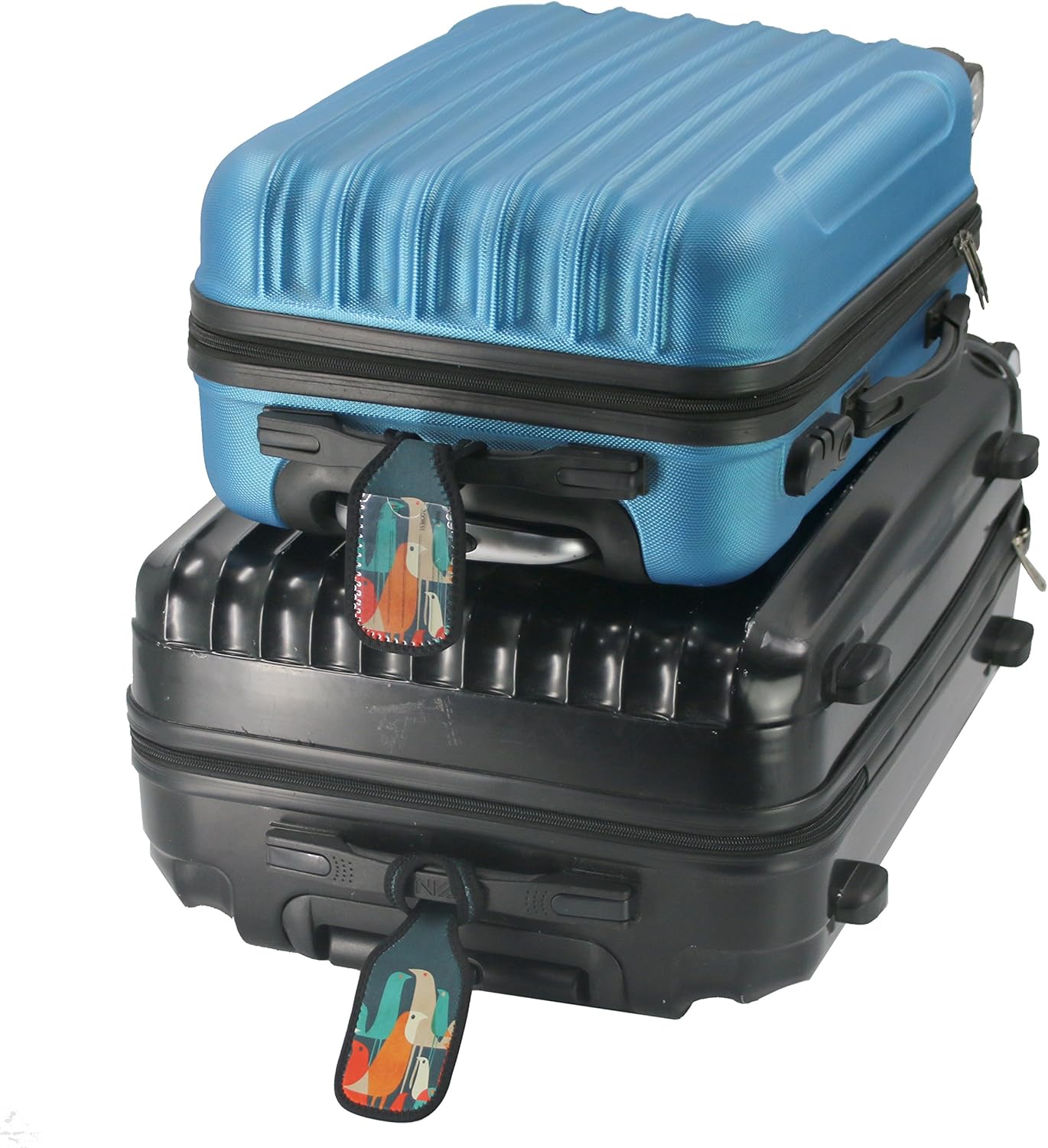  | Neoprene Designer Luggage Tags by ART OF TRAVEL - Birches | Luggage Tags