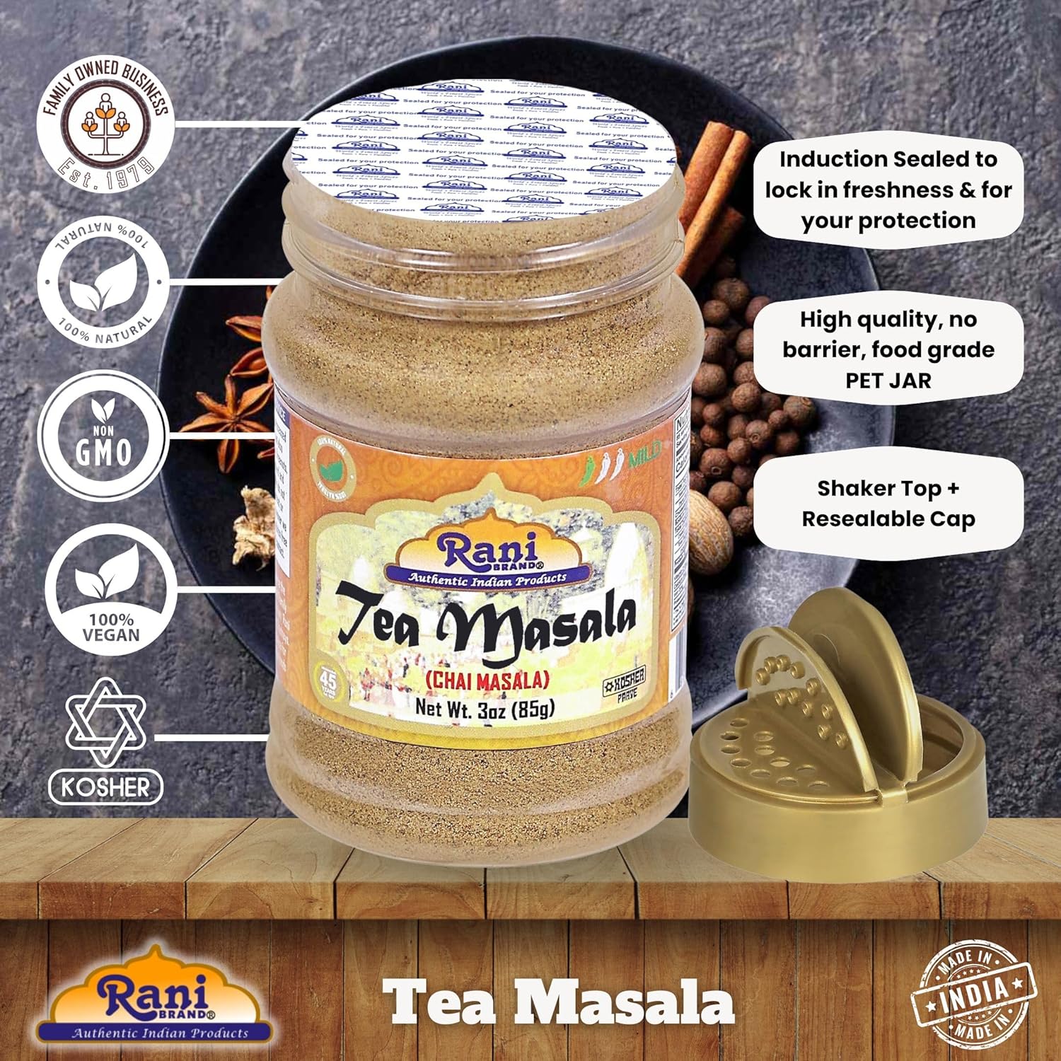 Rani Tea Masala Indian Spice Blend