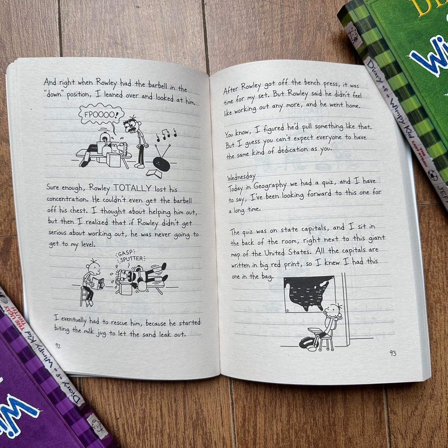 A Library of a Wimpy Kid 1-19 Boxed Set, 19 Books Complete Full Collection Series, Paperback - Image 4