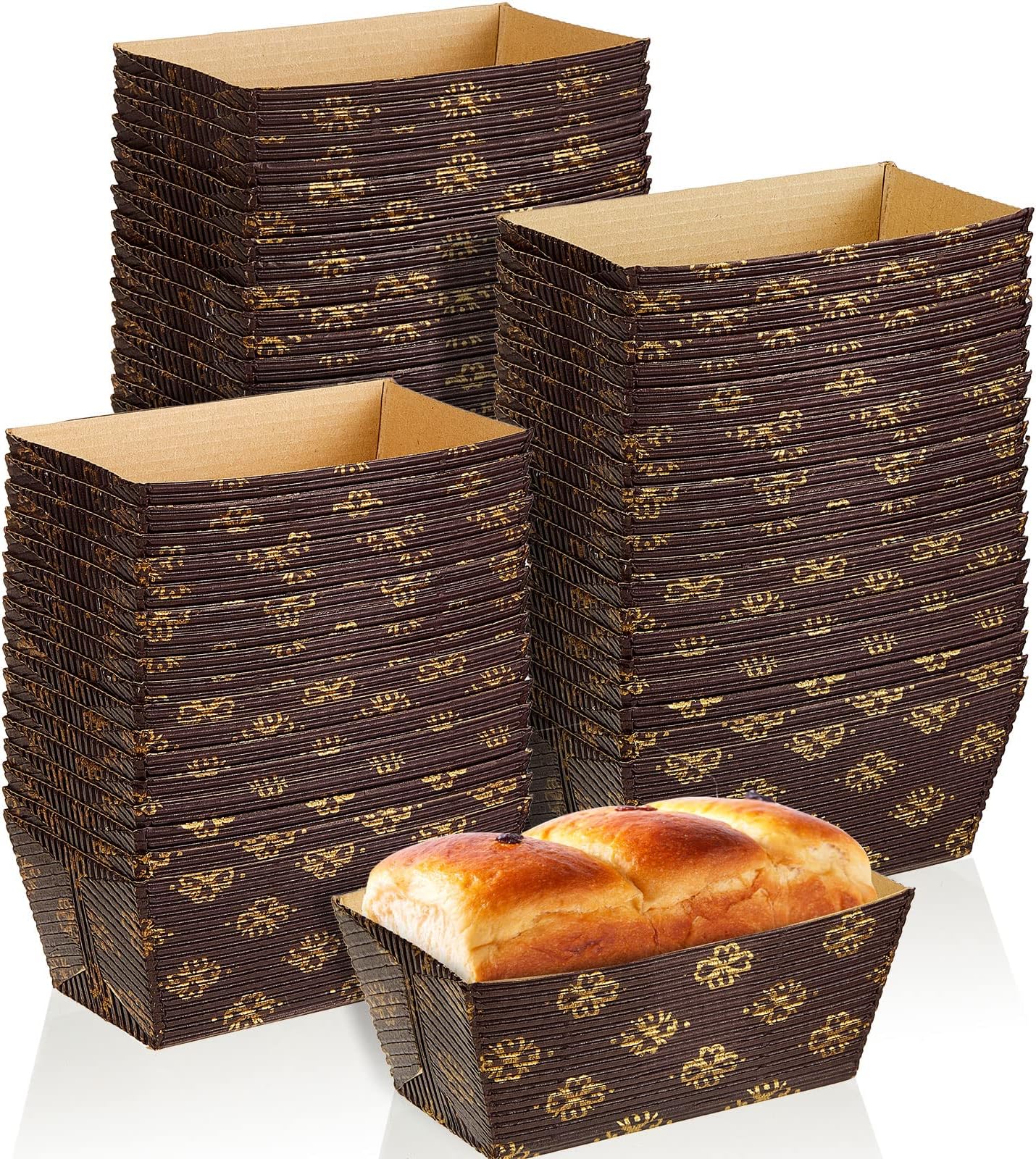 CHEFMADE Non Stick Loaf Pan Liners for Baking,12 Pack Loaf