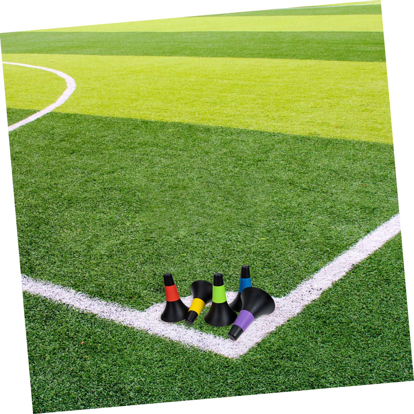 YARNOW 5piezas Marcadores De Entrenamiento De Fútbol Conos De Fútbol para Entrenamientos Conos Deportivos para Práctica De