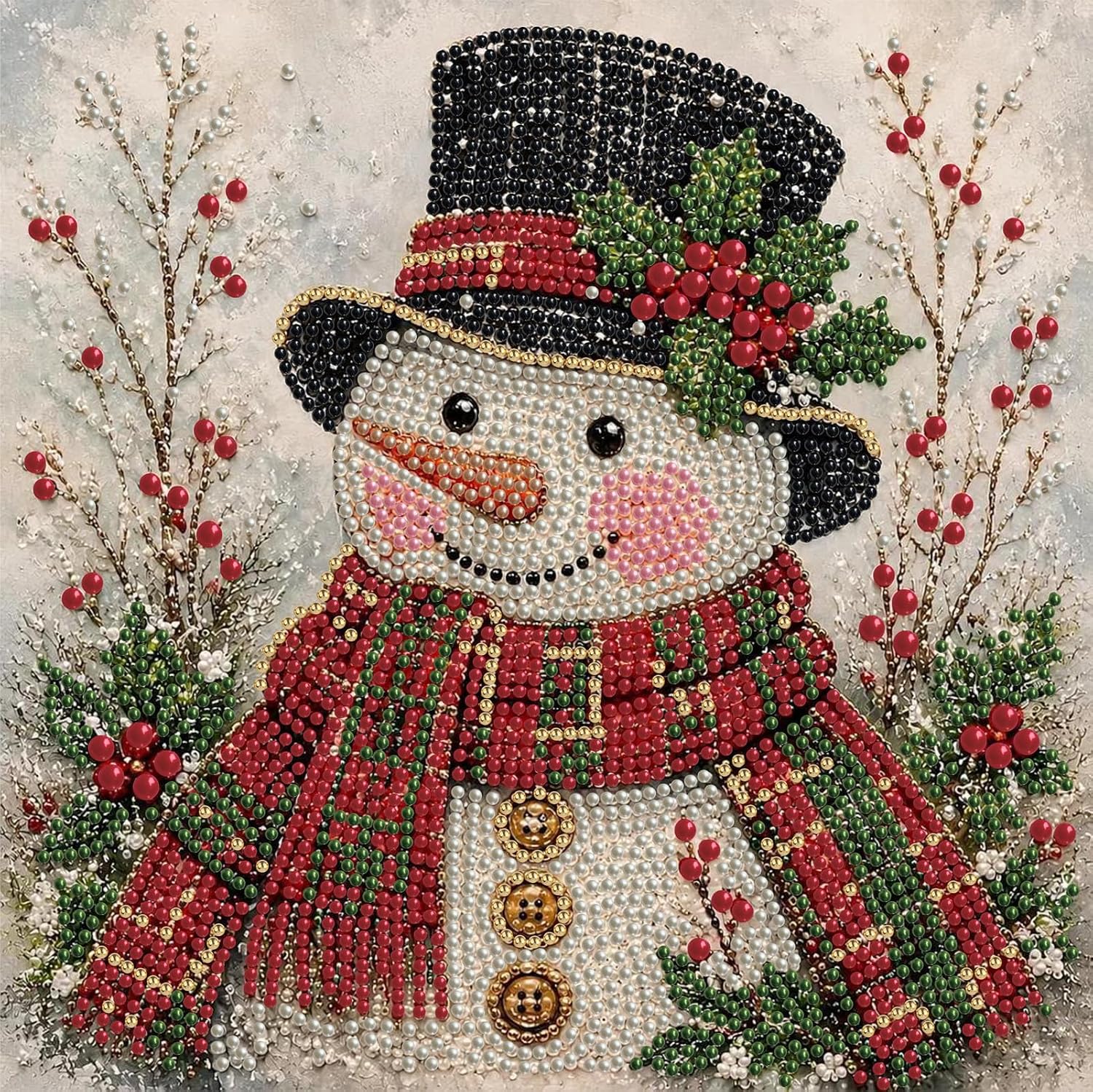 Christmas Pearl Diamond Painting Kits for Adult, Angel Pearl Art Craft