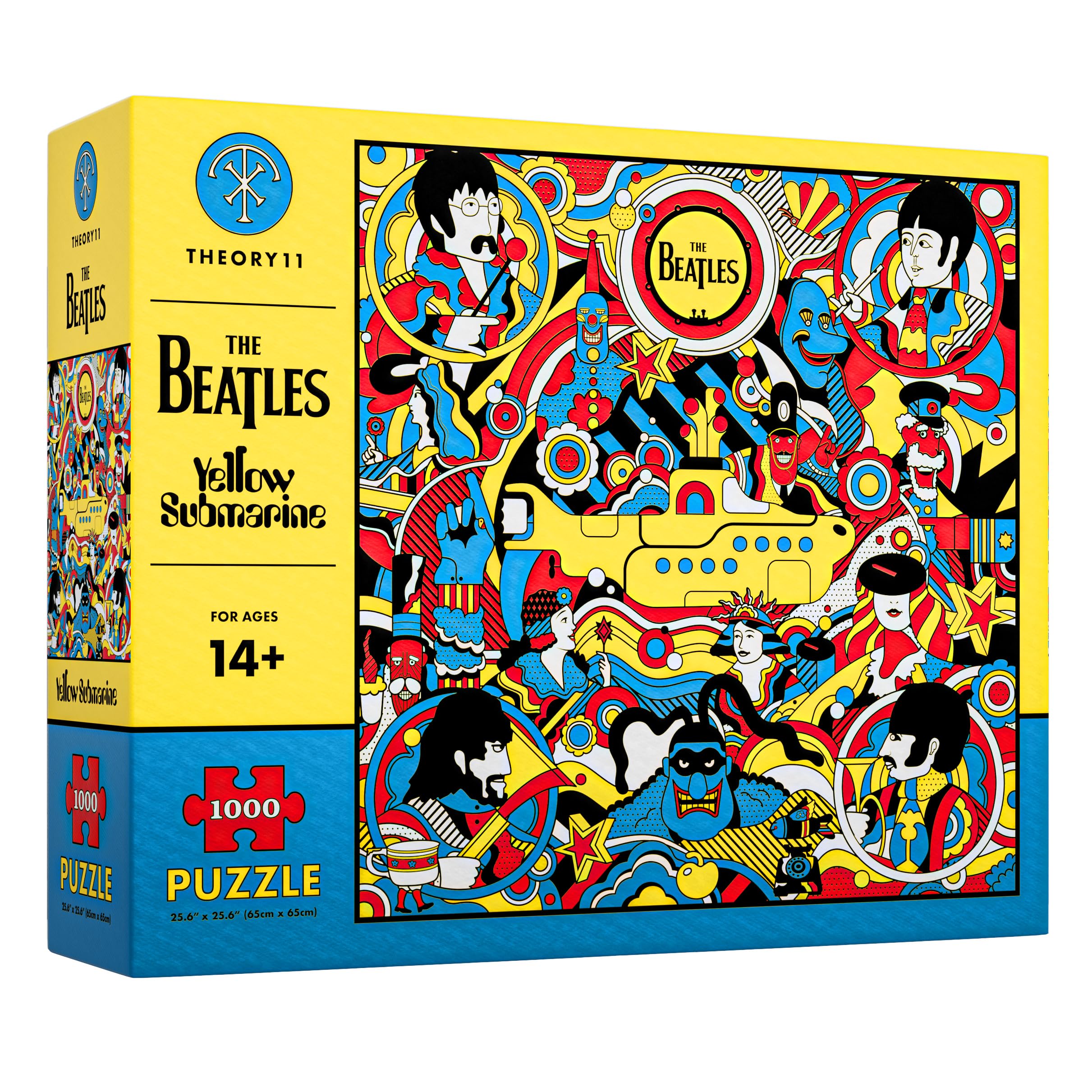 theory11 Beatles Yellow Submarine 1000 Piece Jigsaw Puzzle