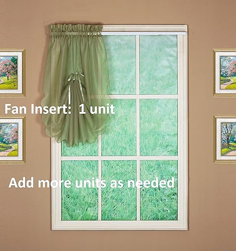 Vista 840 de Today's Curtain - Cortina Emelia de gasa original, panel de 84 pulgadas, negro, 60 pulgadas de ancho x 84 pulgadas de largo