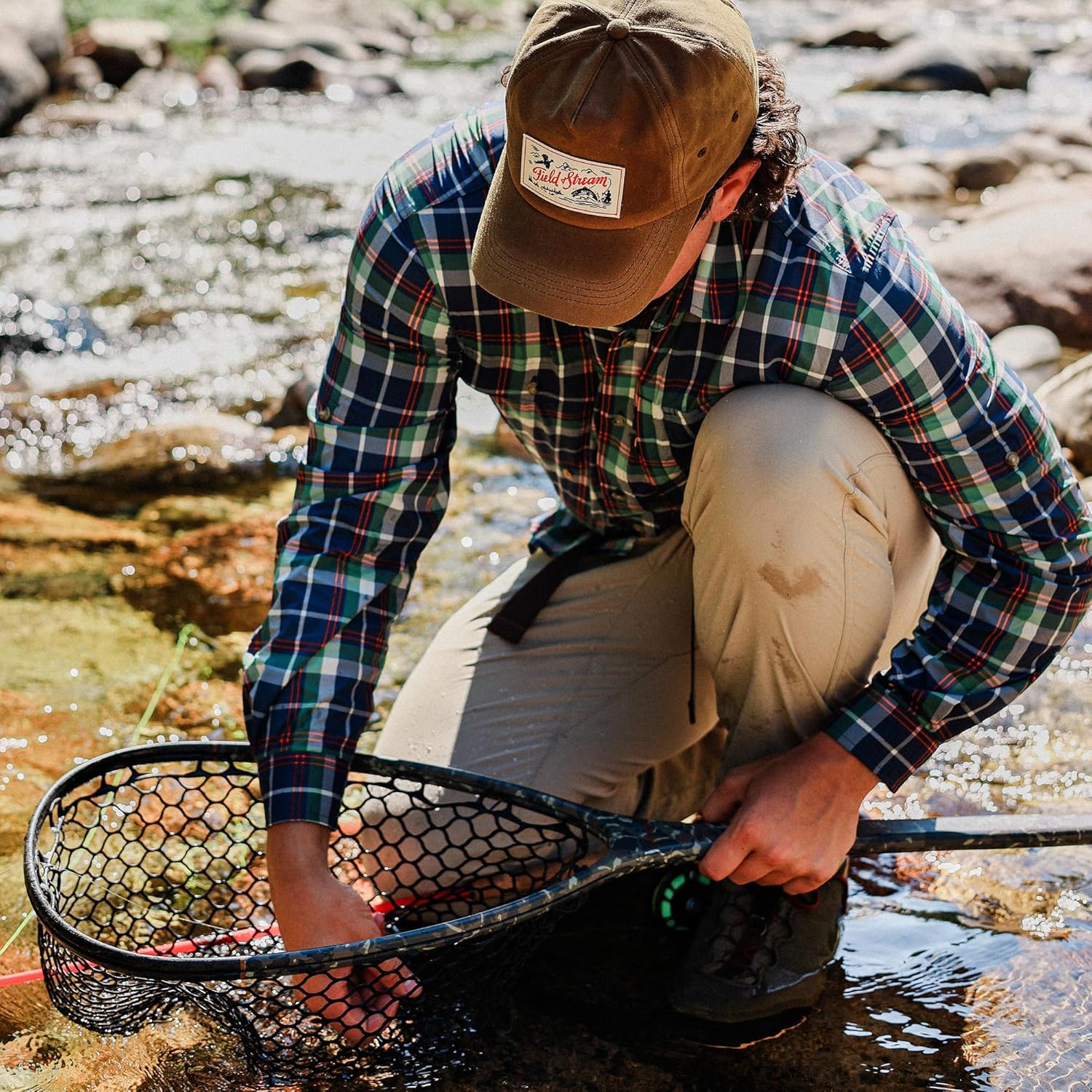 Field & Stream Men's Line Burner Long Sleeve Nylon Performance Fishing Shirt - Image 4