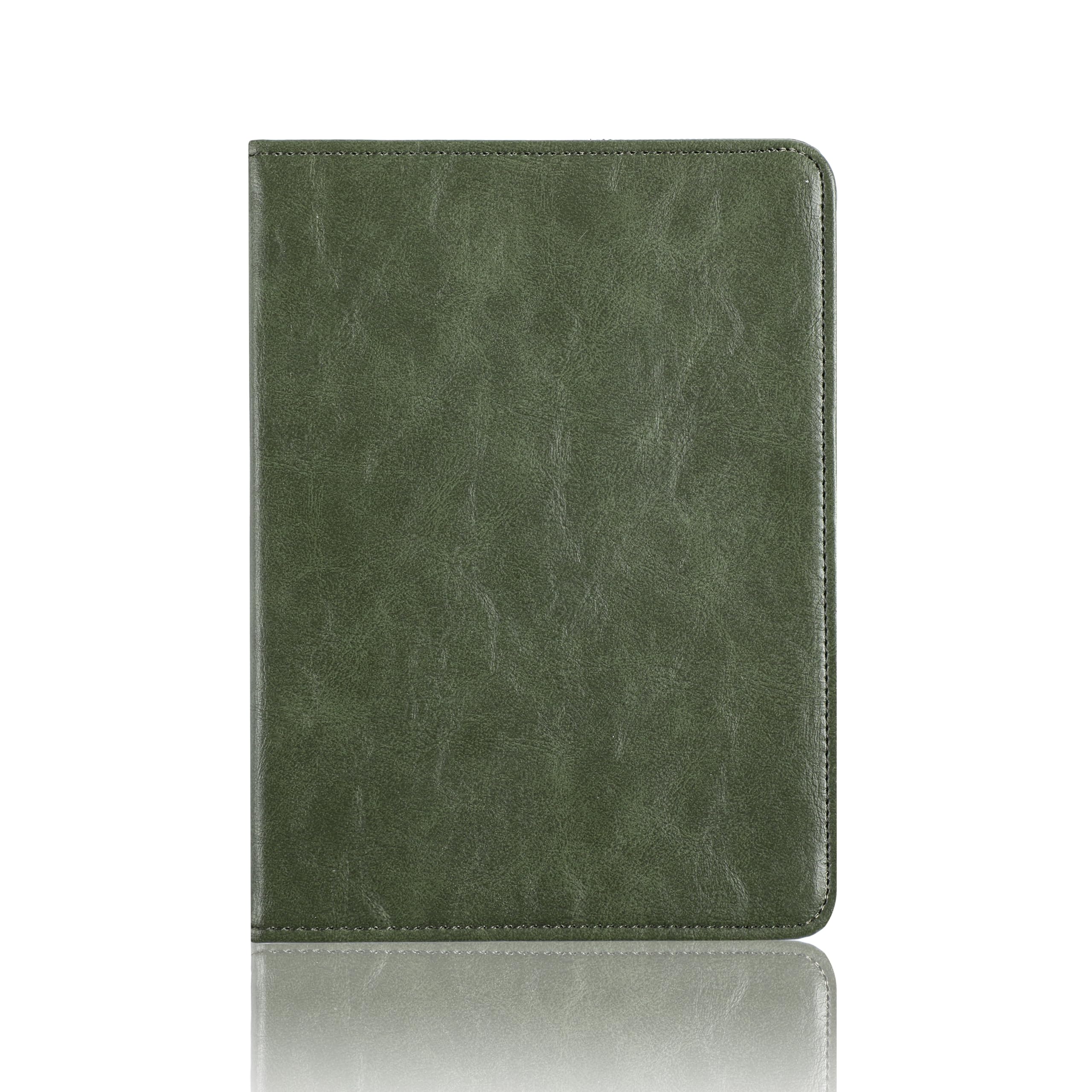 Custodia in pelle vintage verde per Kindle di 11a/10a/9a generazione (2024-2021) 6"/6"/6"/7", custodia in PU con accensione/spegnimento automatico (2022Kindle (11°) 6")