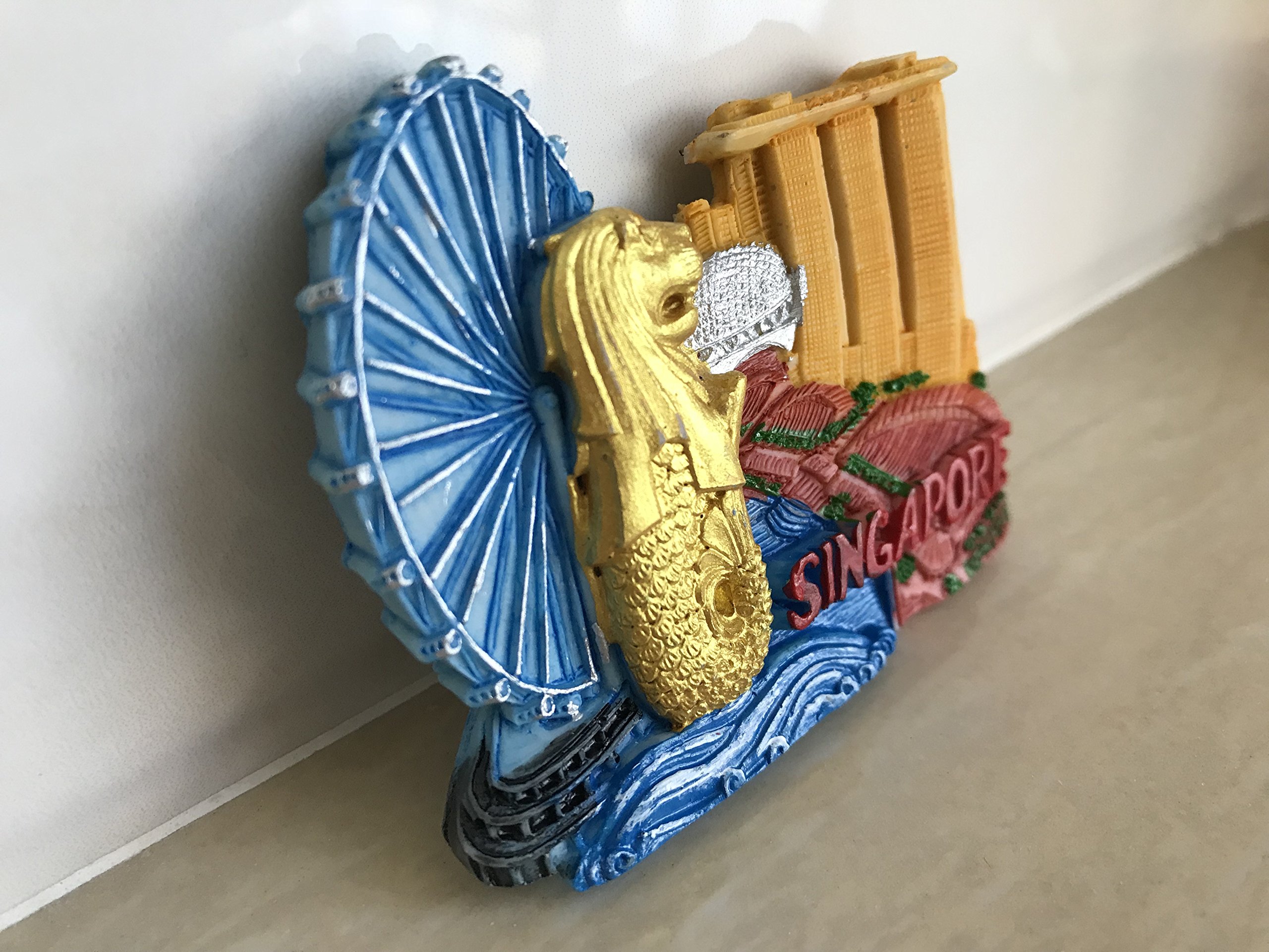 Aimant De Réfrigérateur 3D Brillant Dans Le Noir Singapour