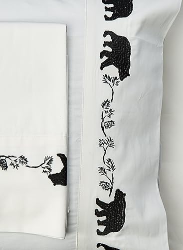 Miniatura 3 de Carstens - Sábanas bordadas de oso, tamaño individual