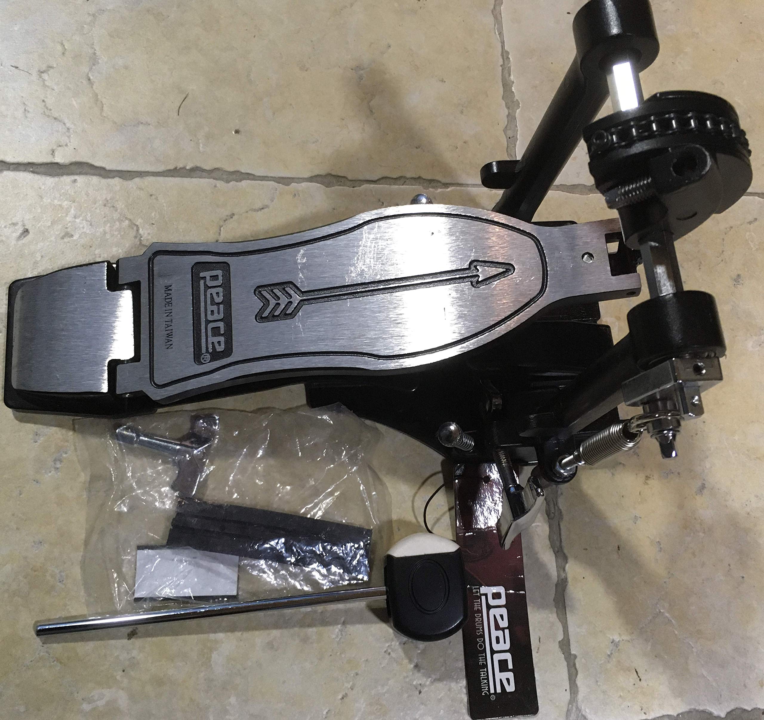 Pedale cassa per batteria Peace P-3200-U EX DEMO - VALUTO SCAMBI/PERMUTA, POSSIBILITA' DI RESO