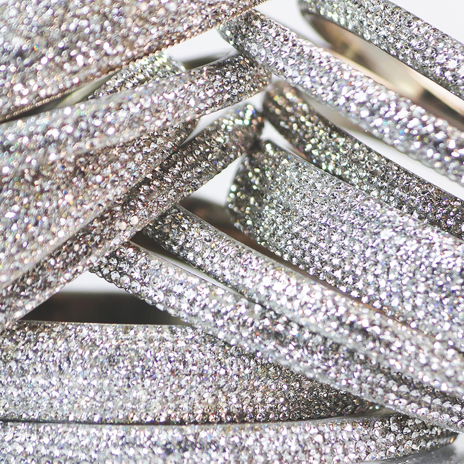 PurseN Handmade Bollywood Crystal Bangles