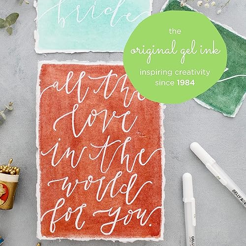 Miniatura 5 de Juego de bolígrafos de tinta en gel Sakura 37379 Gelly Roll en cartón con burbuja, 5 piezas, punta fina, colores surtidos