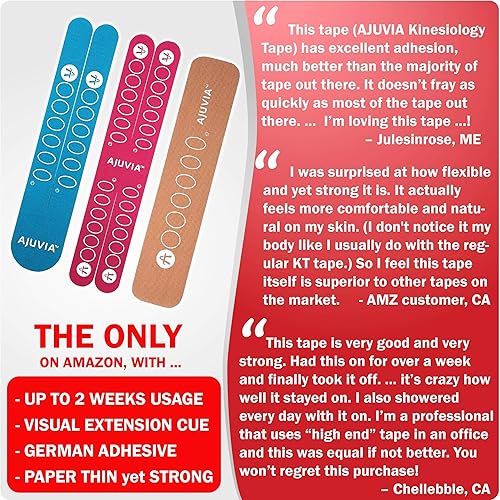 Miniatura 2 de AJUVIA Cinta Kinesiología y Paquete Vitalizer para el Cuello